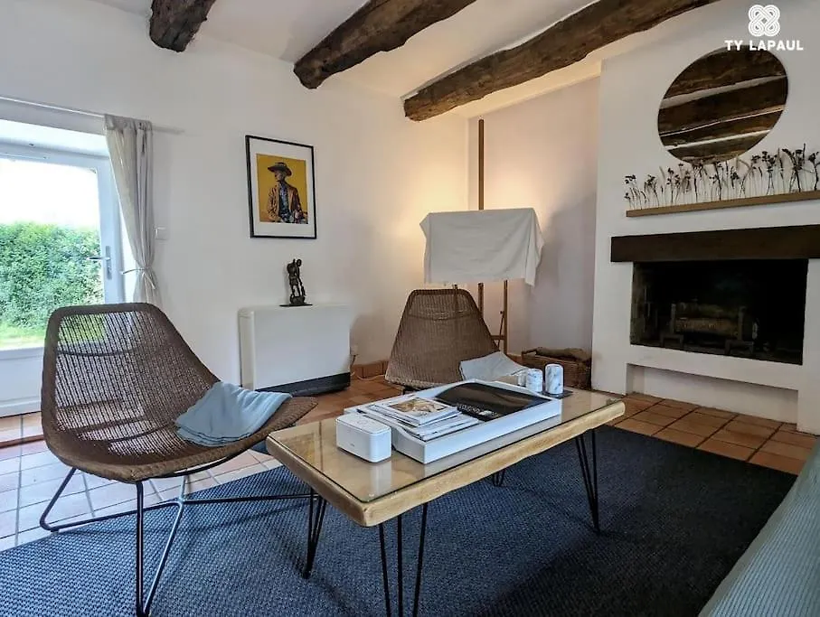 Maison Bretonne Conviviale Decoree Avec Soin Locoal-Mendon 0*,