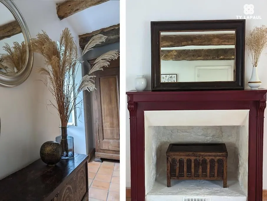 Maison Bretonne Conviviale Decoree Avec Soin Locoal-Mendon 0*,